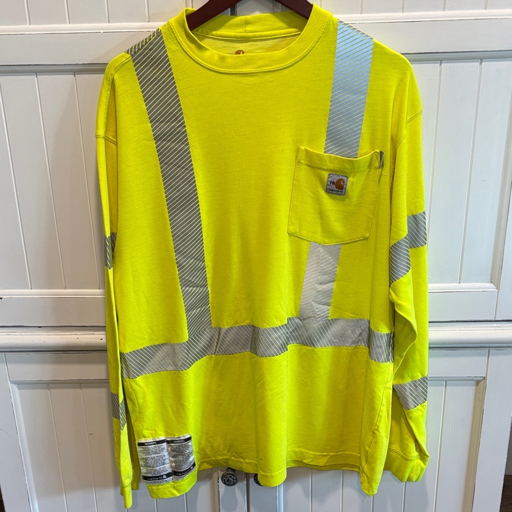 Carhartt FR HV FORCE LOOSE LS CLASS 3 T-SHIRT
